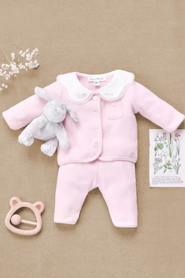 HIRKA+PANTALON Pembe - 6M