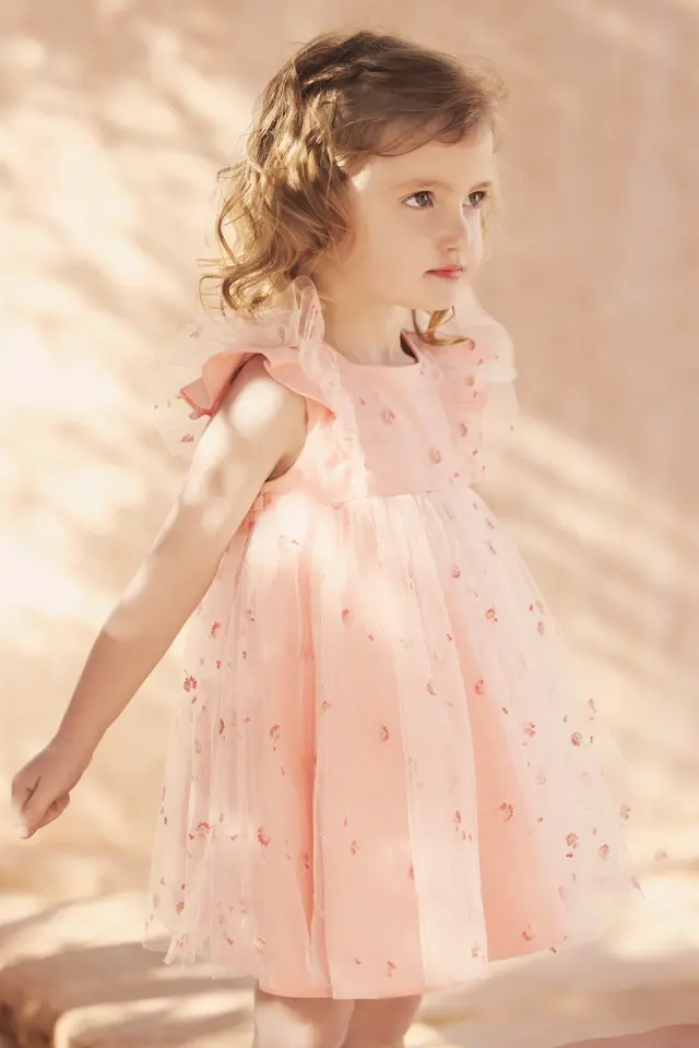 Şık Tül Elbise Rosée - 1Y