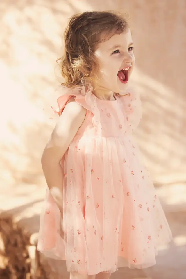 Şık Tül Elbise Rosée - 2Y