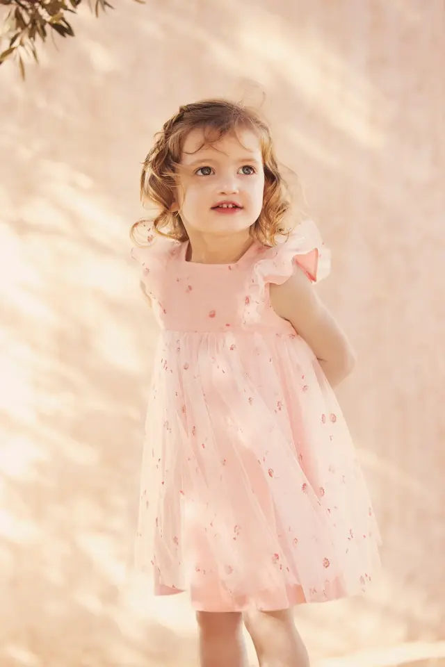 Şık Tül Elbise Rosée - 2Y