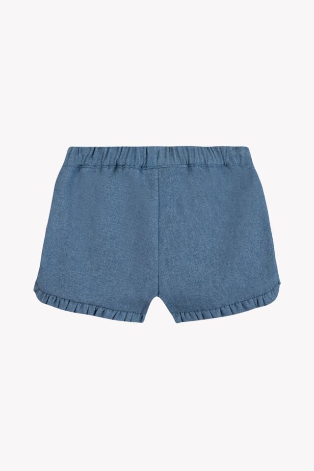 Coton Şort Indigo - 18M