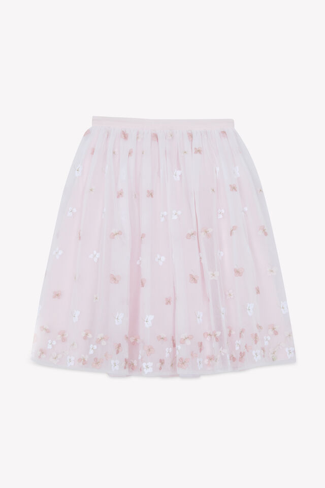 KIZ ÇOCUK TÜTÜ ETEK Pembe - 6Y