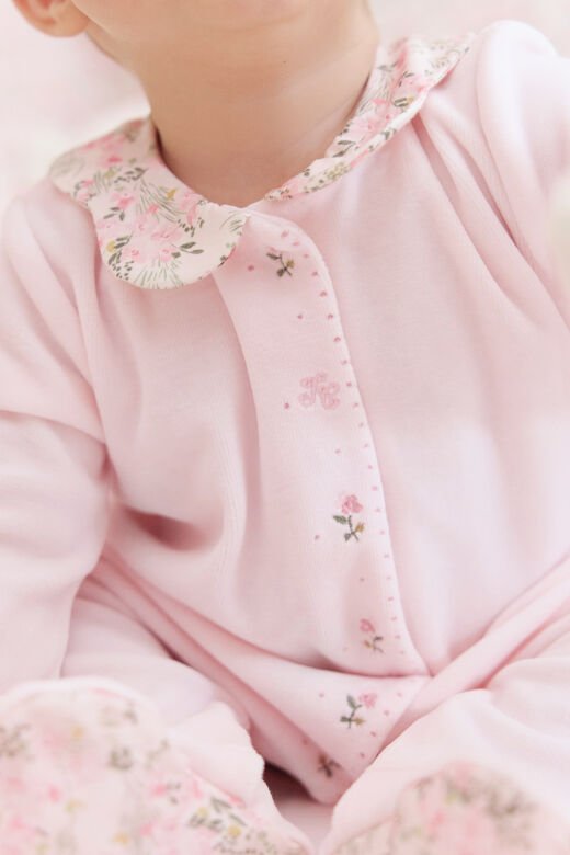 Kadife Tulum Jardin Hivernal Rose pâle - Soft pembe - 9M