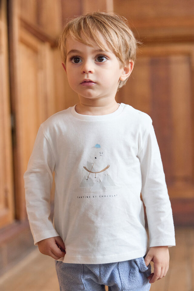 T-Shirt Nacre - Ekru - 3Y