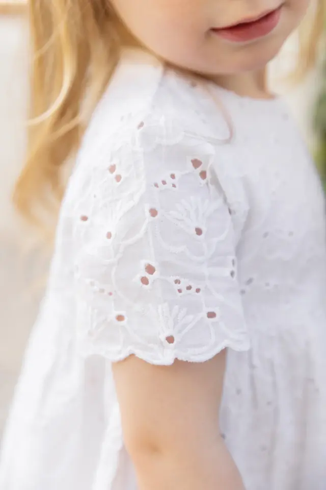 Coton Elbise Blanc - 1Y