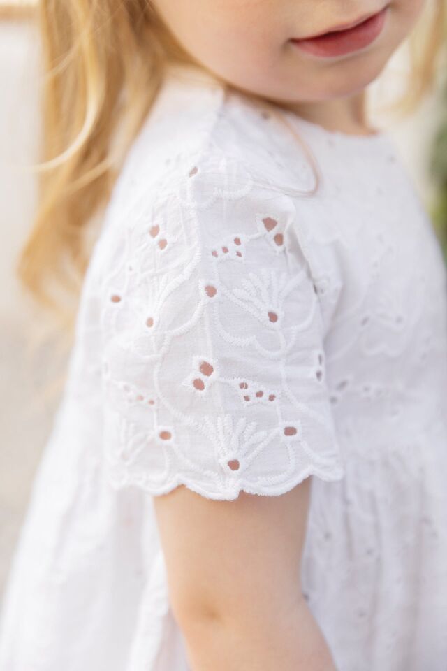 Coton Elbise Blanc - Beyaz - 1Y