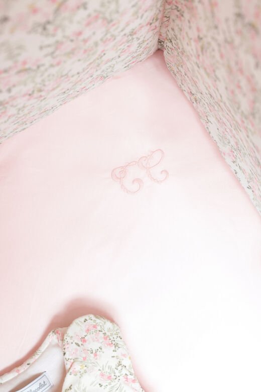 Yatak Çevresi Jardin Hivernal Rose pâle - Soft pembe - TU