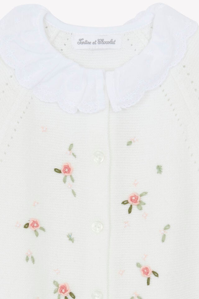 Triko Combilongue Blanc - 6M