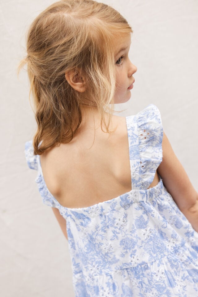 Askılı Maxi Elbise Blanc - Beyaz - 6Y