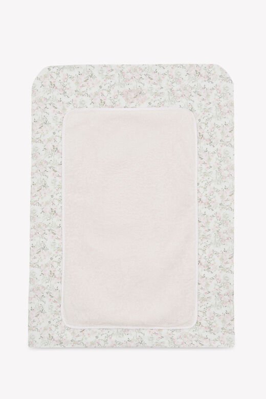 Alt Değiştirme Kılıfı Jardin Hivernal Rose pâle - Soft pembe - TU