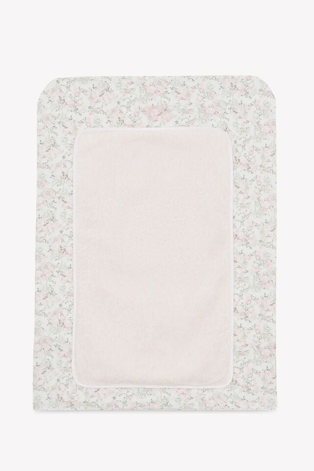 Alt Değiştirme Kılıfı Jardin Hivernal Rose pâle - TU