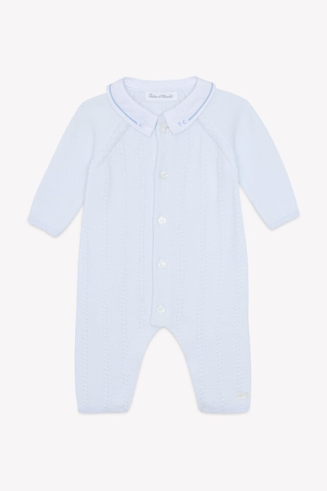Triko Combilong Ciel - Soft mavi - 6M