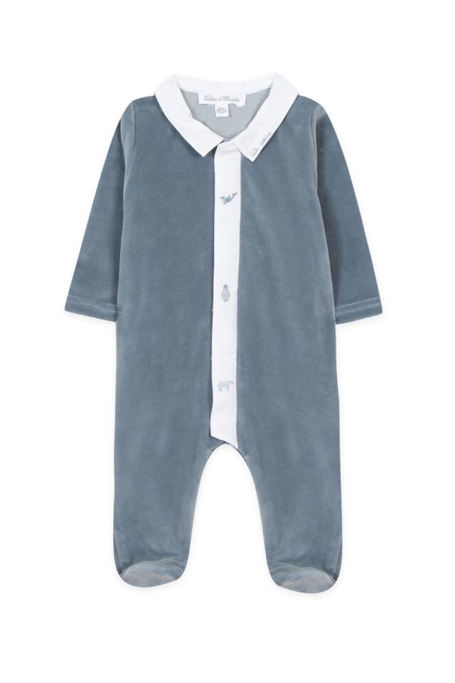 Kadife Tulum Mavi - 3M