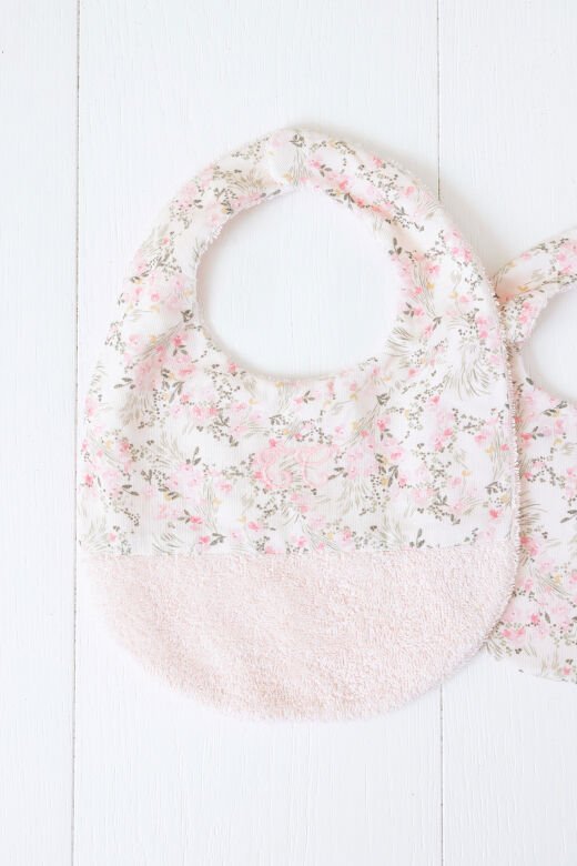 Mama Önlüğü T2 Jardin Hivernal Rose pâle - Soft pembe - T2