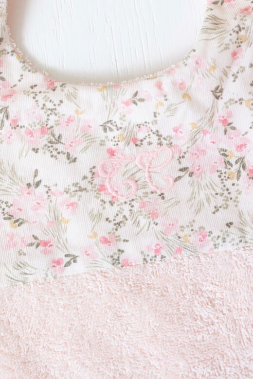 Mama Önlüğü T2 Jardin Hivernal Rose pâle - Soft pembe - T2