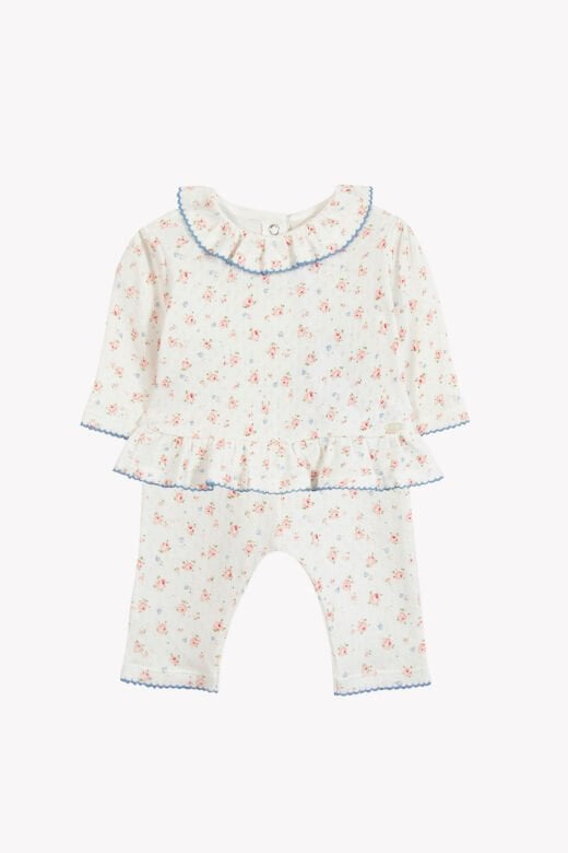 Bluz + Pantalon Set Nacre - 18M