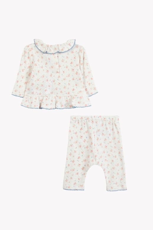 Bluz + Pantalon Set Nacre - 1Y