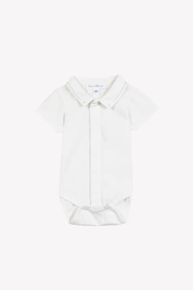 Kısa Kollu Düz Renk Body Beige - 3M