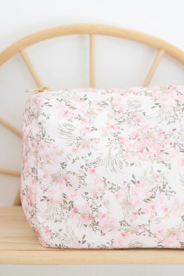 Tuvalet Çantası Jardin Hivernal Rose pâle - TU