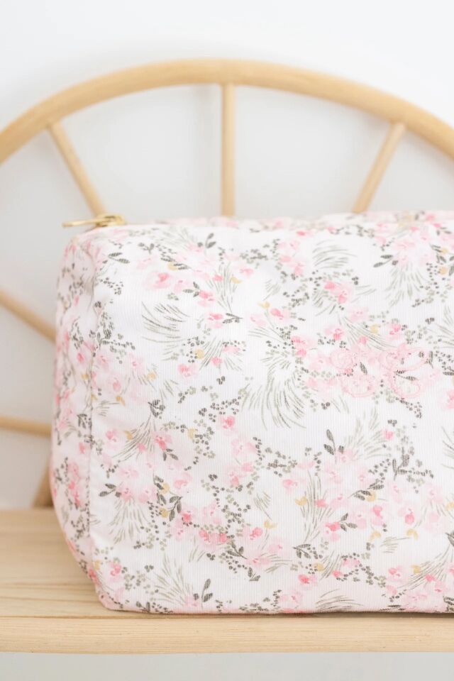 Tuvalet Çantası Jardin Hivernal Rose pâle - TU