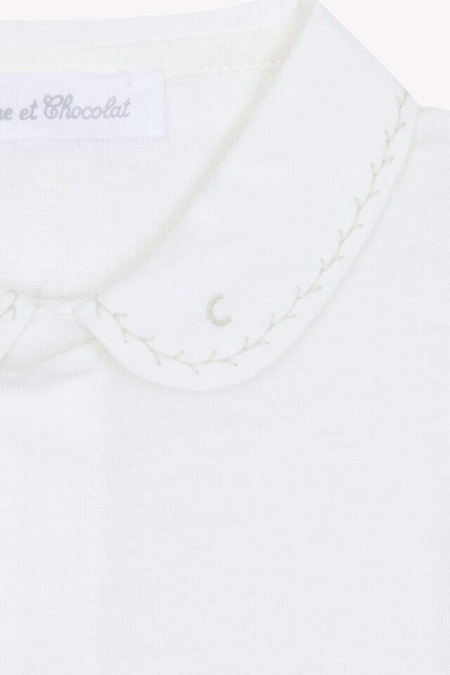 Kısa Kollu Düz Renk Body Beige chiné - 3M