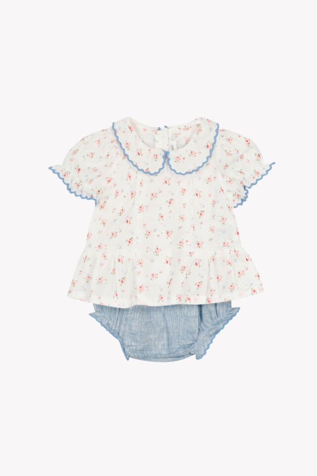 Tunik + Bloomer Set Nacre - 9M