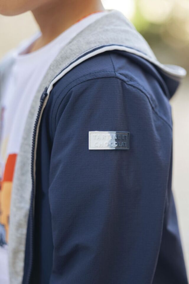 Kapüşonlu Mont Marine - 8Y