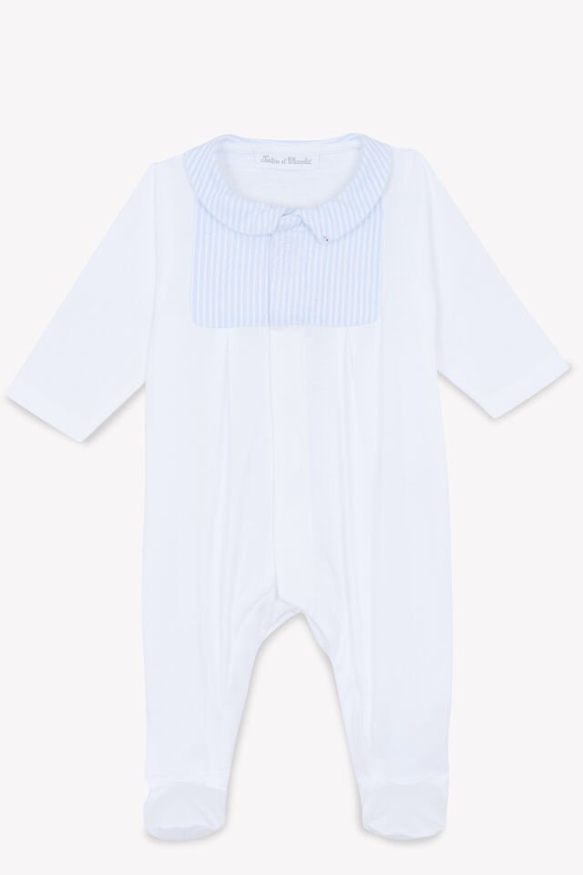 Önden Açılan İnce Tulum Blanc - 3M