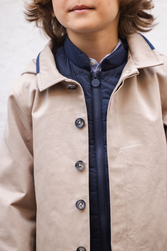 Kapüşonlu Trenchcoat
