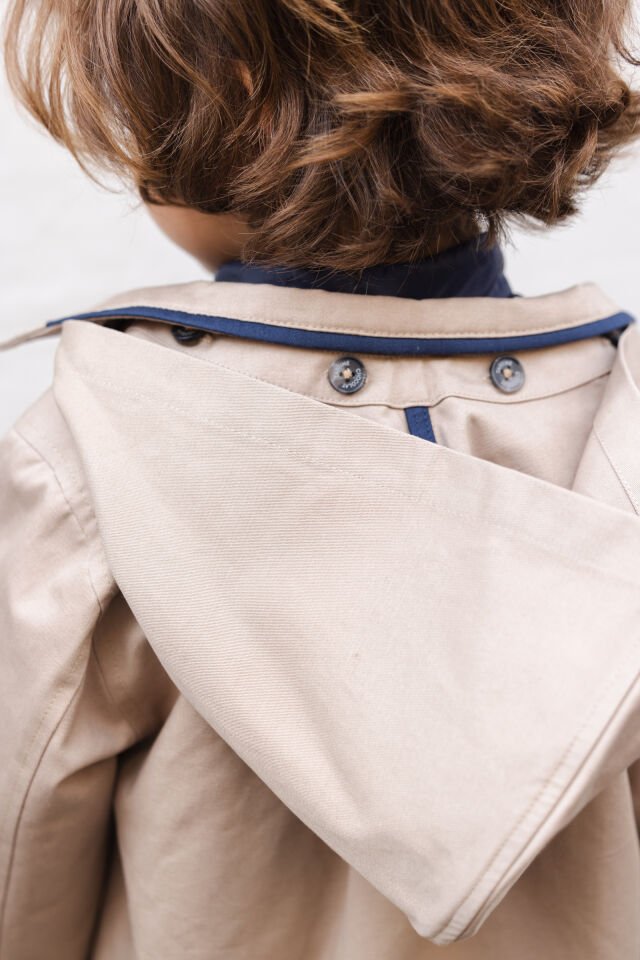 Kapüşonlu Trenchcoat
