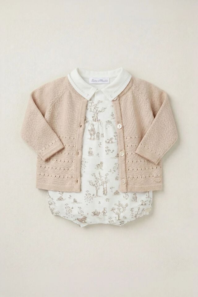 Beige chiné