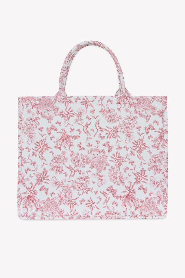 Coton Çanta Bougainvillier - Begonvil - TU