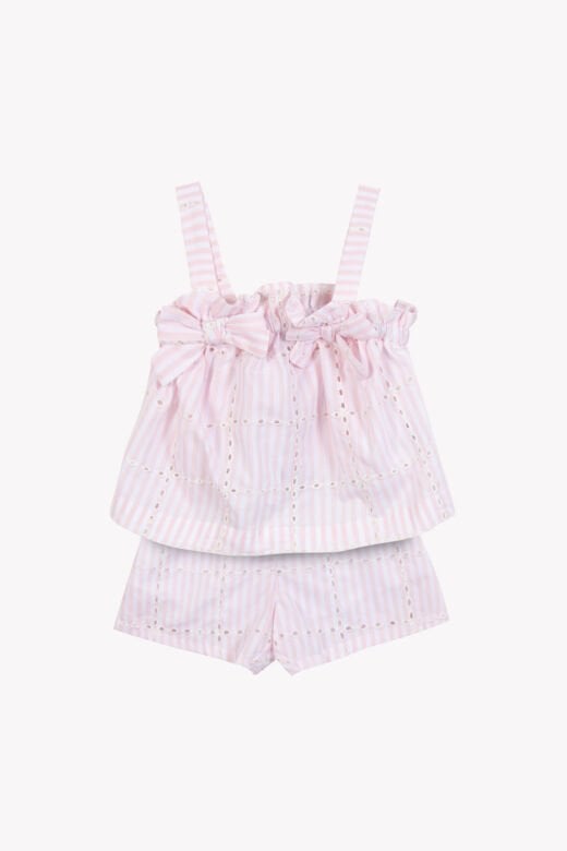 Askılı Bluz + Şort Set Azalée - 18M