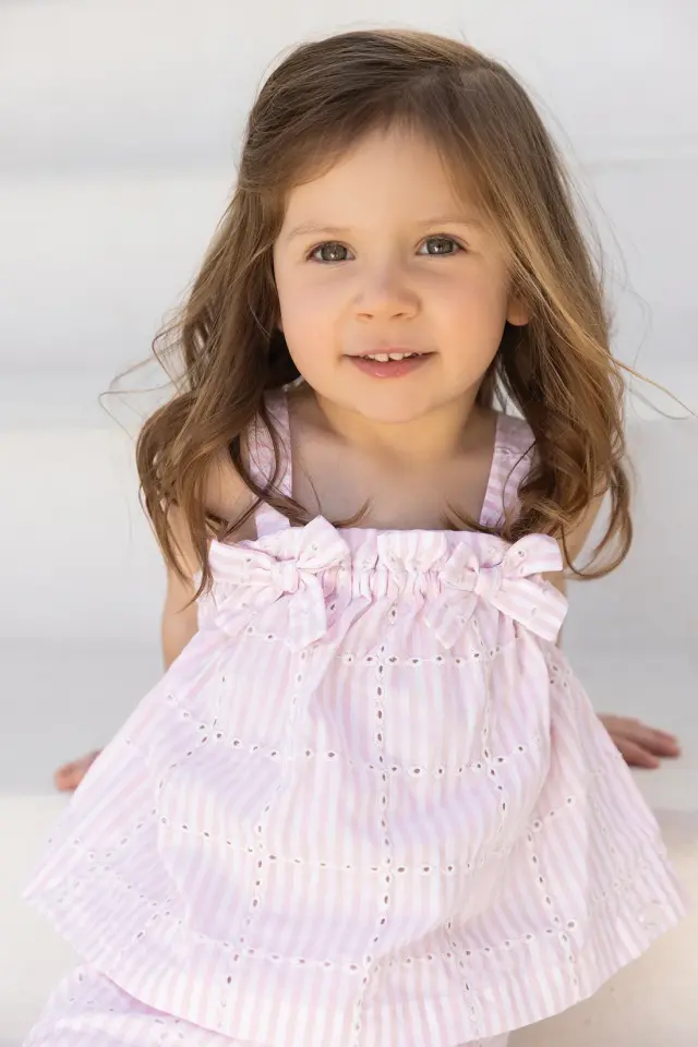 Askılı Bluz + Şort Set Azalée - 18M