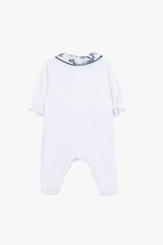 İnce önden açılan tulum Marine - Lacivert - 6M