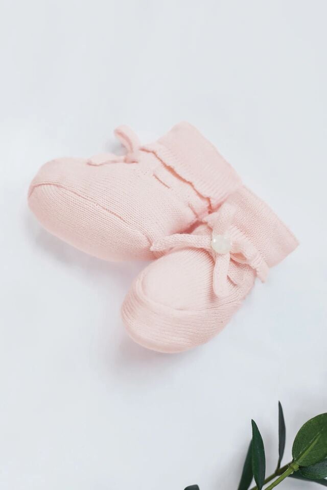 Bebek Triko Patik Pembe - N/1M