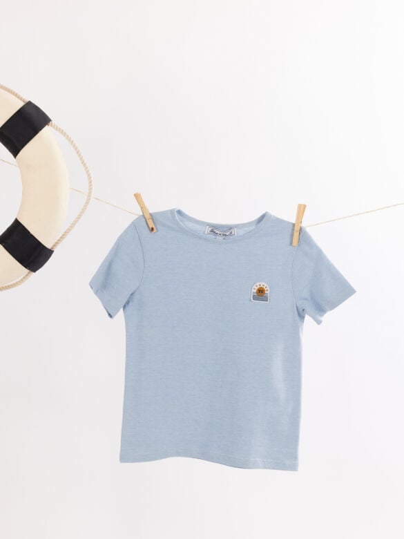 T-Shirt Mavi - Azur - 8Y