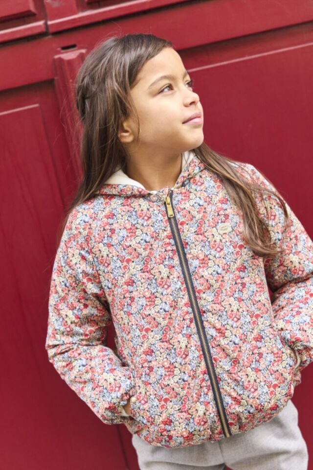 kapüşonlu liberty mont Begonvil - 4Y