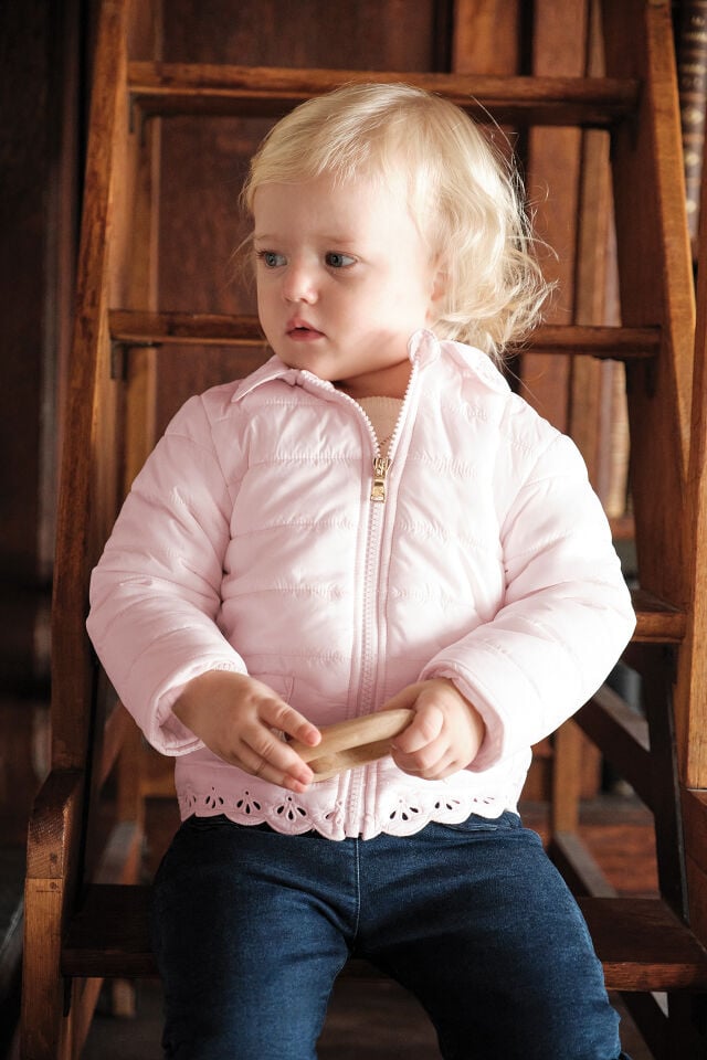 Şişme Mont Soft Pembe - 3Y