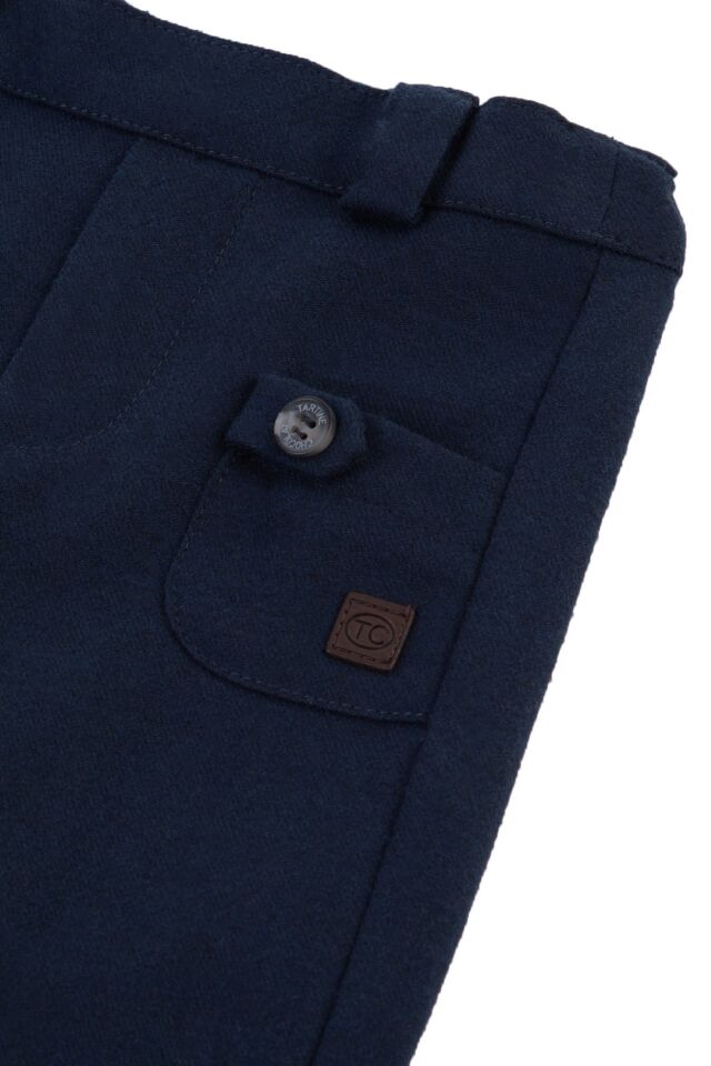 Flanelle Ceremonie Pantalon Lacivert - 3M