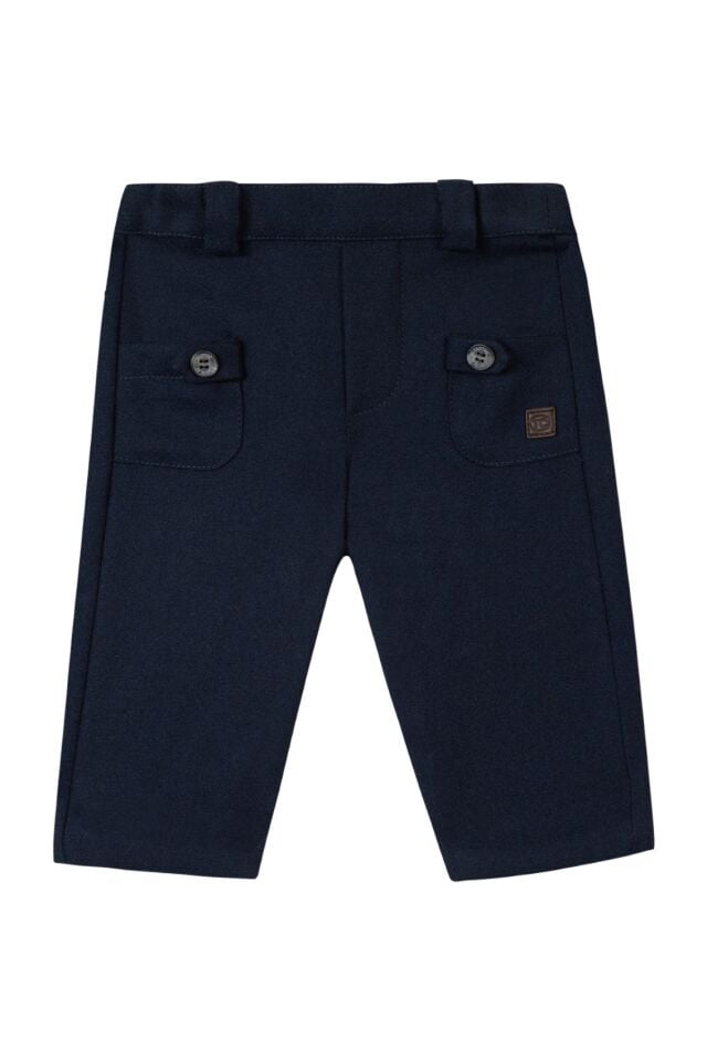 Flanelle Ceremonie Pantalon Lacivert - 6M