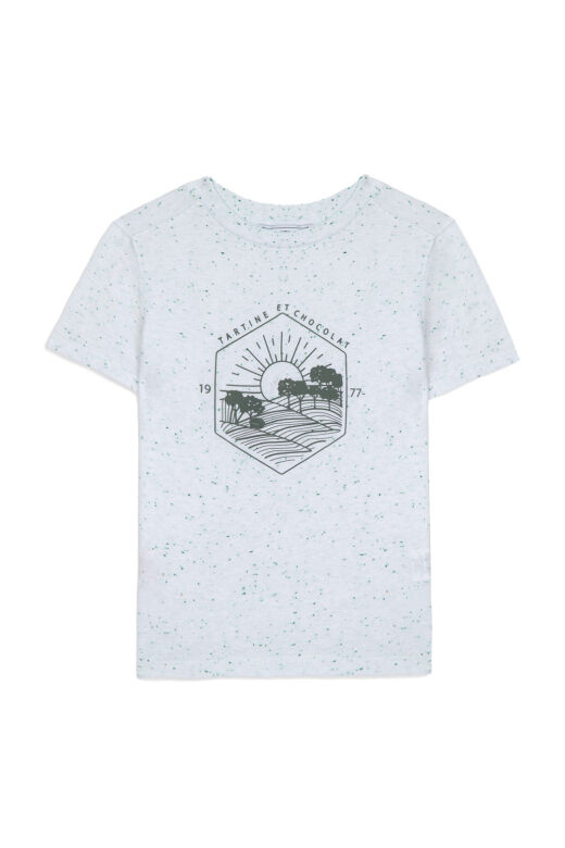 dağ temalı T-Shirt Spicy orange - Portakal - 8Y