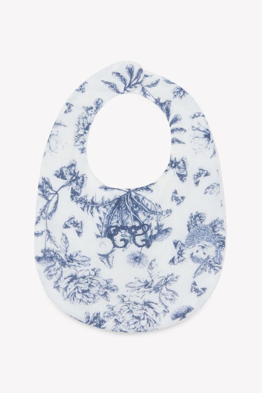 Mama Önlüğü Toile de Jouy Lacivert - TU