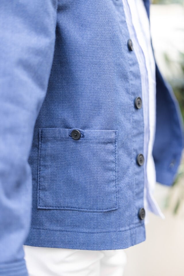 Spor Coton Ceket Indigo - 6Y