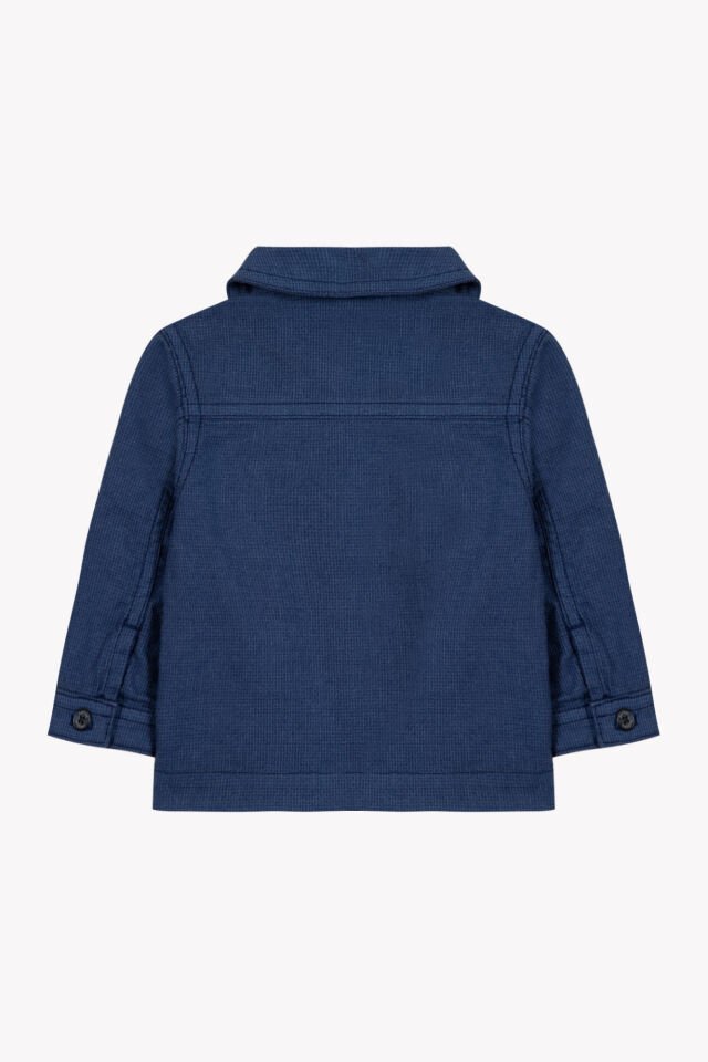Spor Coton Ceket Indigo - 18M