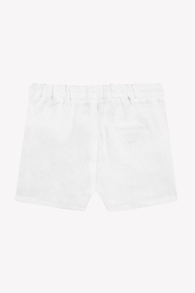 KETEN ŞORT Blanc - 18M