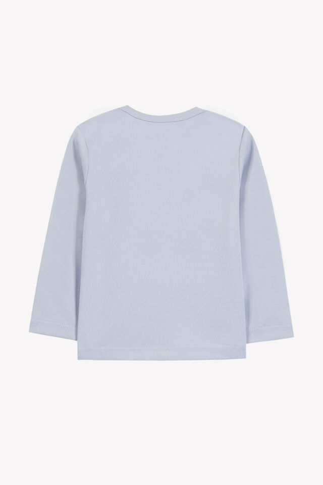 UV Korumalı T-Shirt Mavi - 8Y