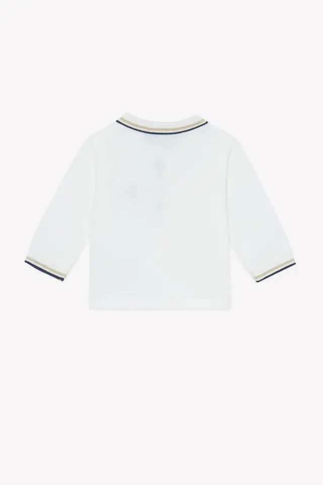 Uzun Kollu Polo Yaka T-shirt