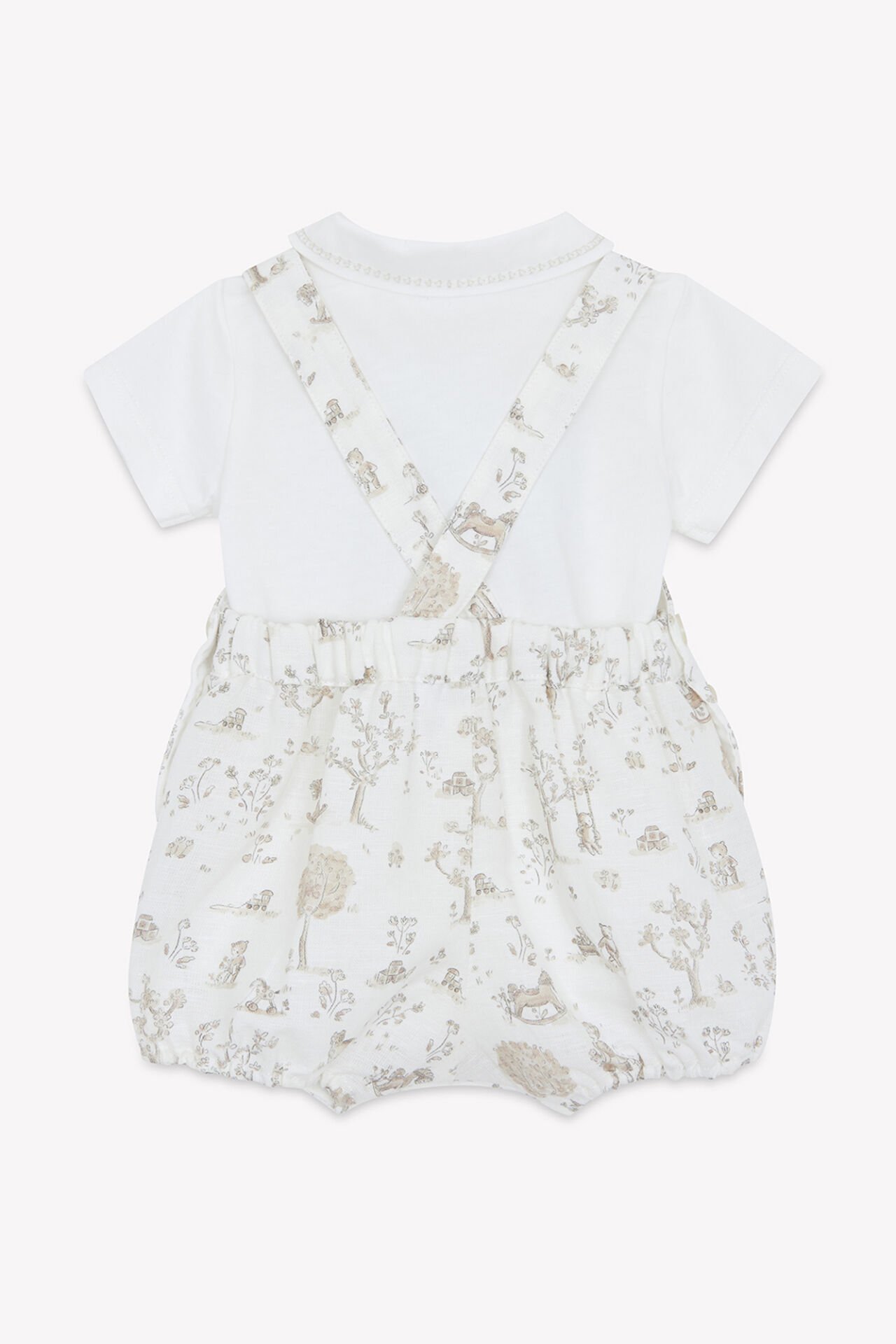 Body + Şortlu Salopet Set