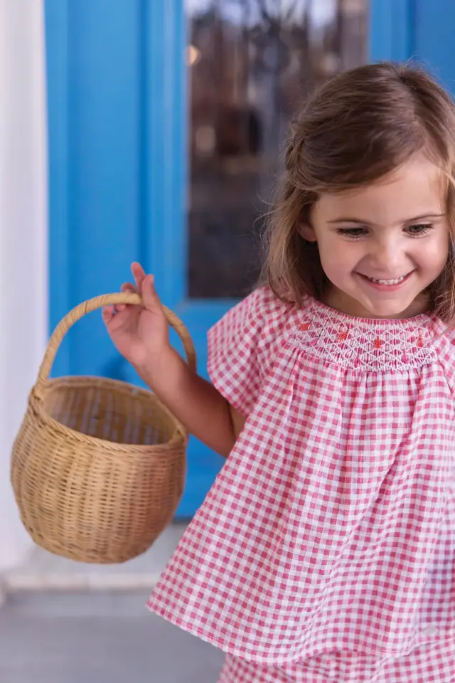 Pötikareli Tunik + Şort Set